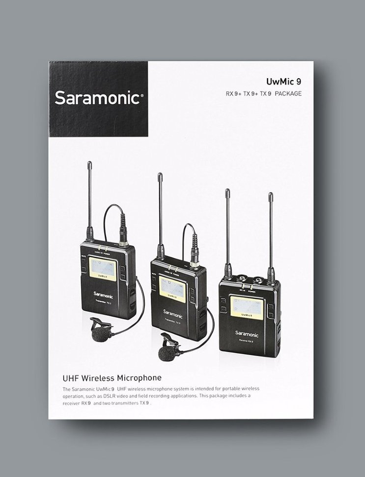 Радиосистема Saramonic UwMic9 2TX9+RX9