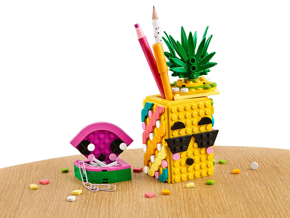 Конструктор Lego Dots: подставка для карандашей «Ананас» (41906)
