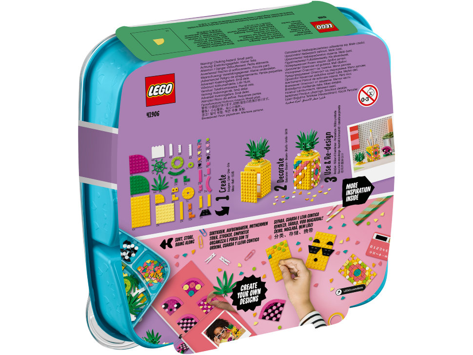 Конструктор Lego Dots: подставка для карандашей «Ананас» (41906)