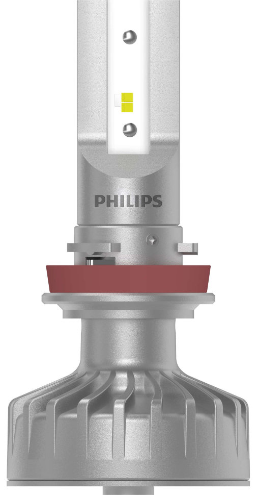 LED лампы комплект Philips H8/Р11/H16 Ultinon +160% (11366ULWX2)