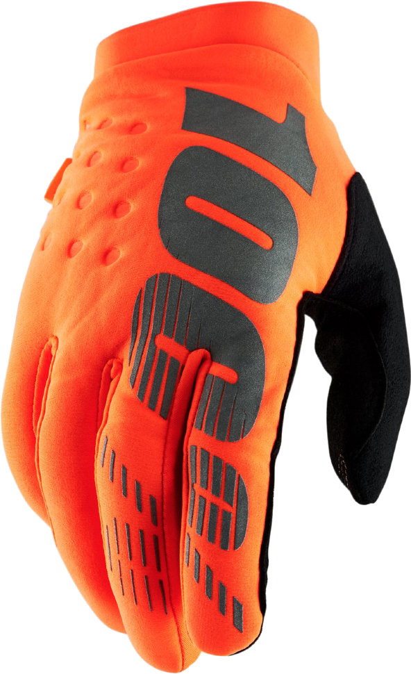 Дитячі Мотоперчатки Ride 100% Brisker Cold Weather Fluo Orange