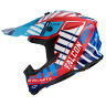 Мотошлем MT Helmets Falcon Energy Blue/Red/White