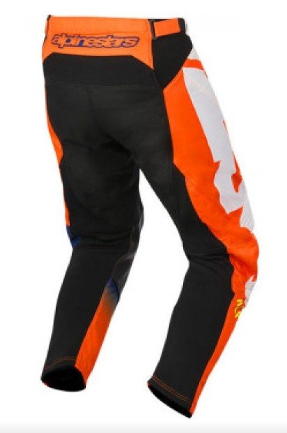 Мотоштаны Alpinestars Racer Braap Orange/Blue/White