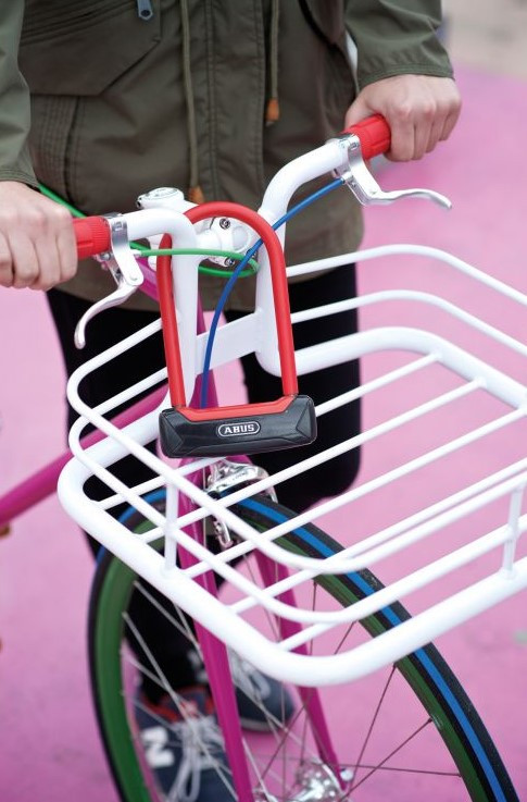 Мотозамок U-образний ABUS 640 /135HB150 Granit Plus Red (397042)