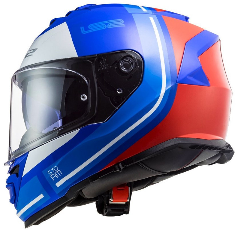 Мотошлем LS2 FF800 Storm Slant Gloss Blue Red