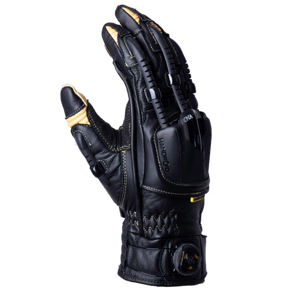 Мужские мотоперчатки Knox Handroid Pod All MK IV Black/Sand