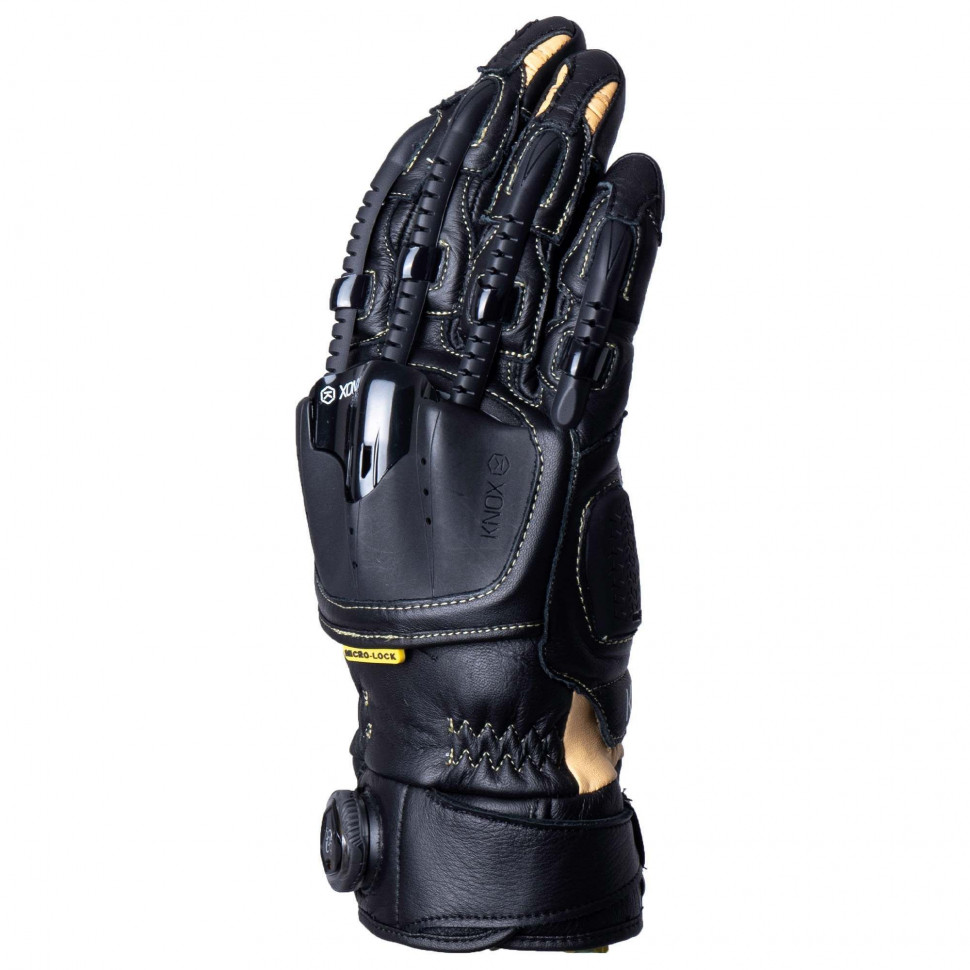 Мужские мотоперчатки Knox Handroid Pod All MK IV Black/Sand