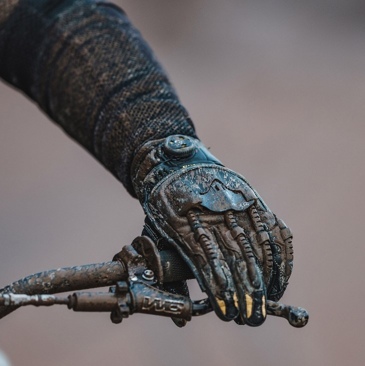 Мужские мотоперчатки Knox Handroid Pod All MK IV Black/Sand