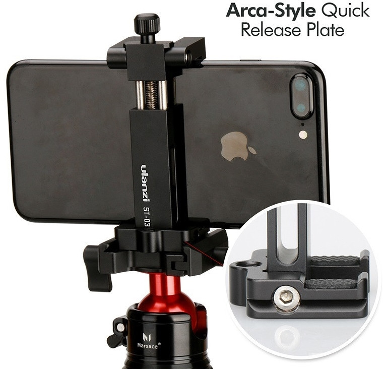 Утримувач для смартфона Ulanzi ST-03 Metal Black