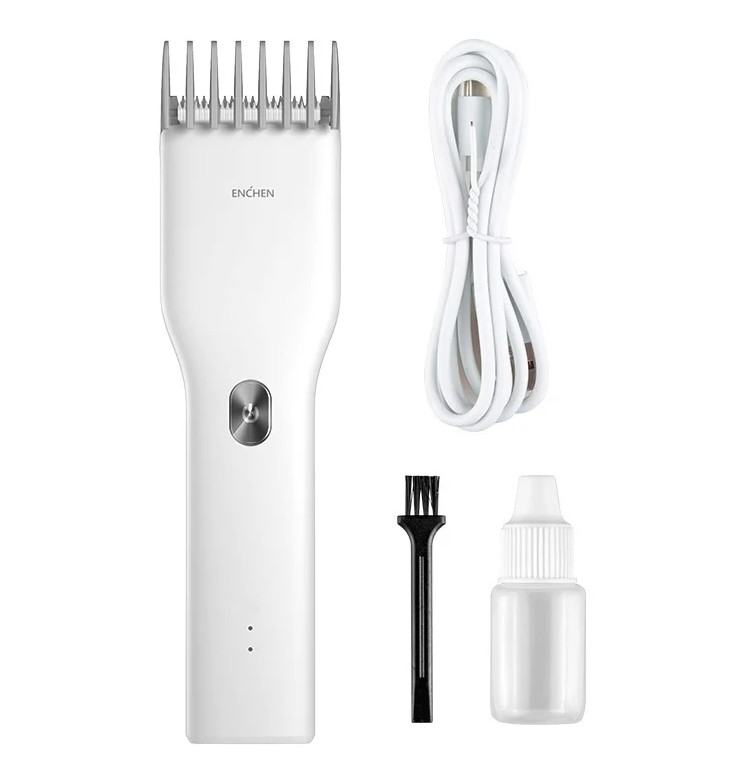 Машинка для стрижки волосся Xiaomi Enchen Boost White (BOOST-W)