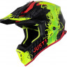 Мотошлем Just1 J38 Mask Fluo Yellow/Red/Black