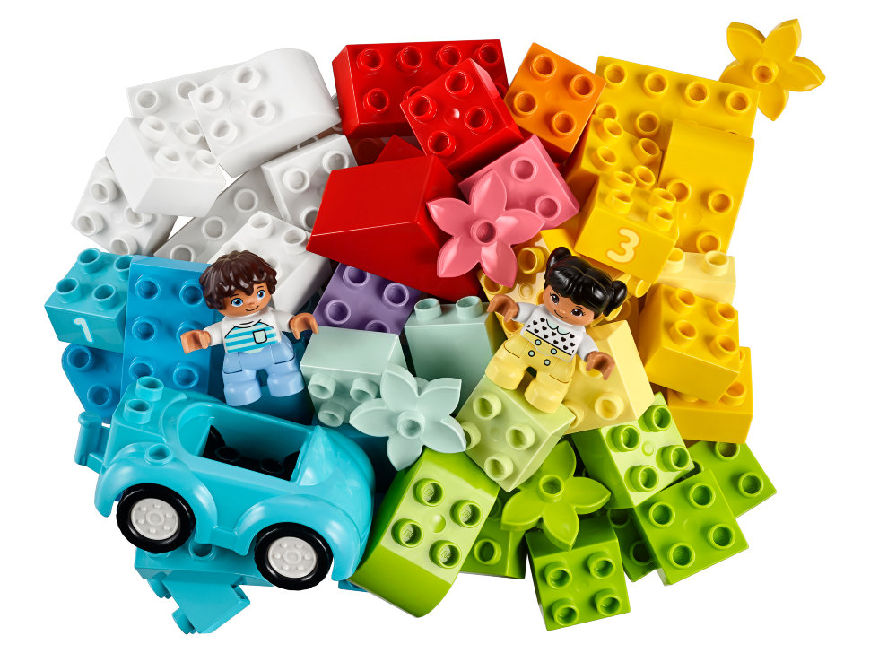 Конструктор Lego Duplo: коробка с кубиками (10913)