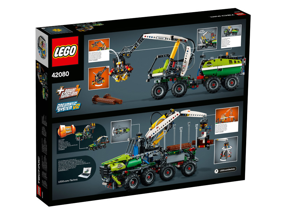 Конструктор Lego Technic: лесозаготовительная машина (42080)