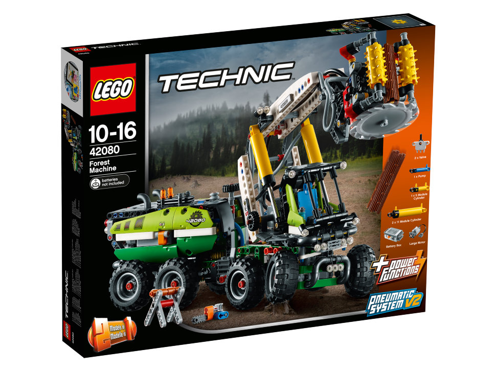 Конструктор Lego Technic: лесозаготовительная машина (42080)