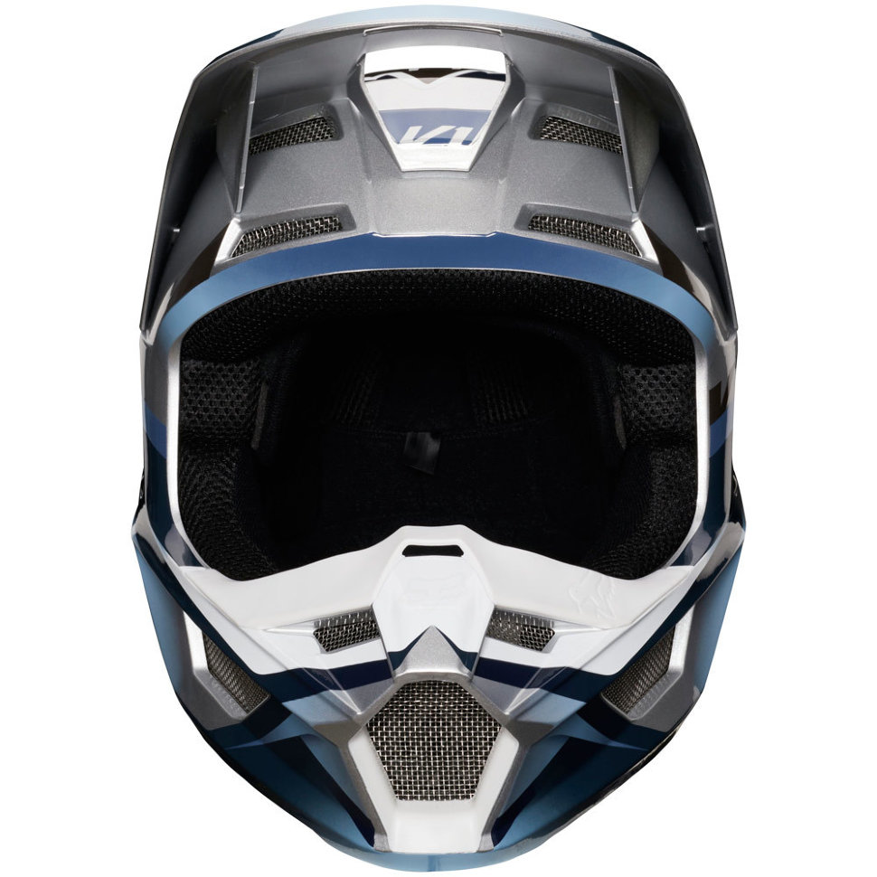 Мотошлем Fox V1 Motif Helmet Blue/Grey