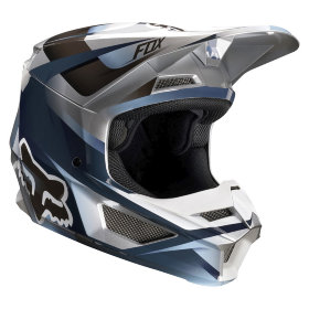 Мотошлем Fox V1 Motif Helmet Blue /Grey
