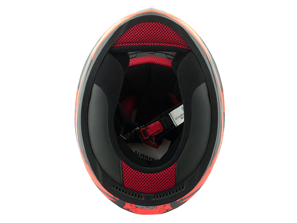 Мотошлем LS2 FF353 Rapid Deadbolt Matt Black/Orange