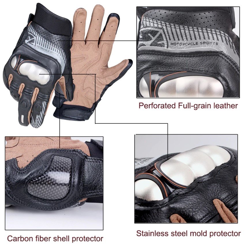 Мотоперчатки Scoyco MC60 Black