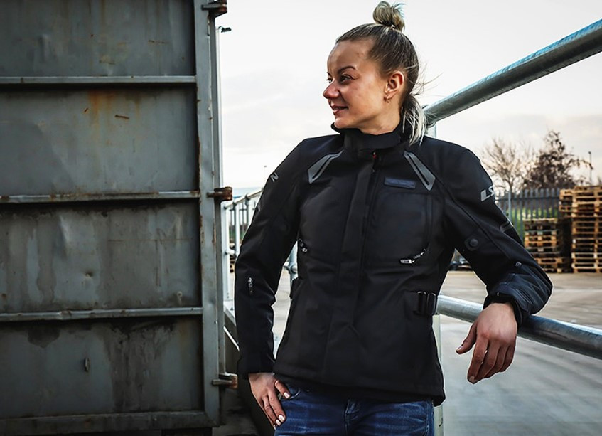 Мотокуртка женская LS2 Phase Lady Jacket Black