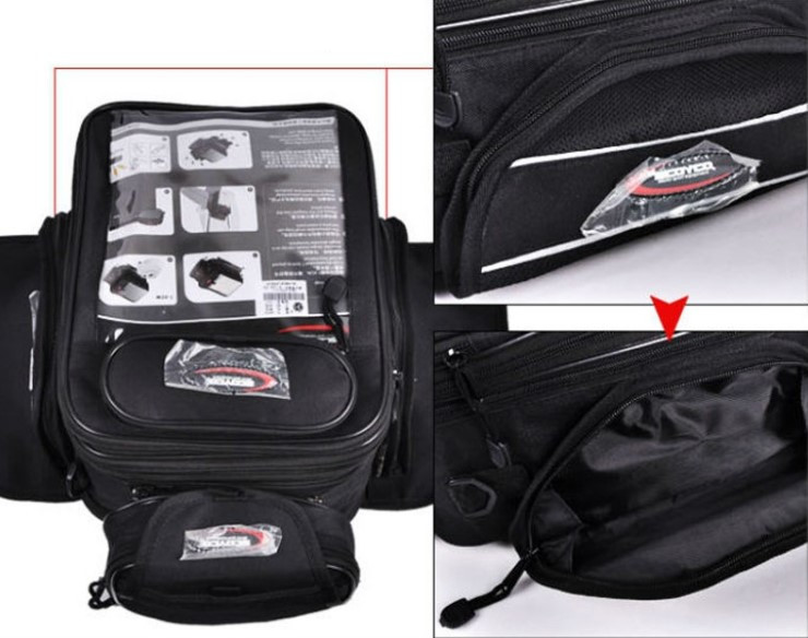 Мотосумка на бак Scoyco MB09 Black (00-00112620)