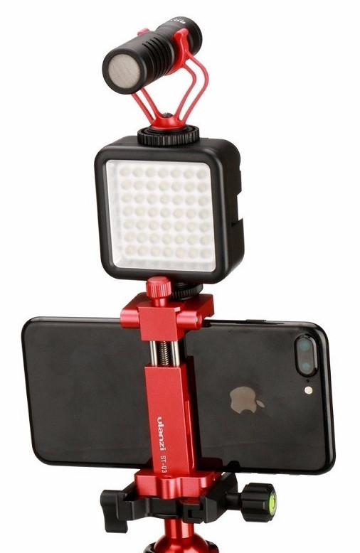 Утримувач для смартфона Ulanzi ST-03 Metal Red