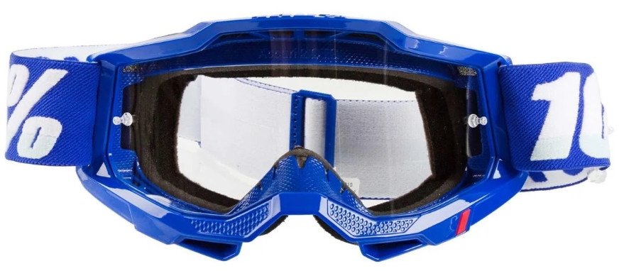 Мото очки 100% Accuri 2 OTG Goggle Blue Clear Lens (50224-101-02)