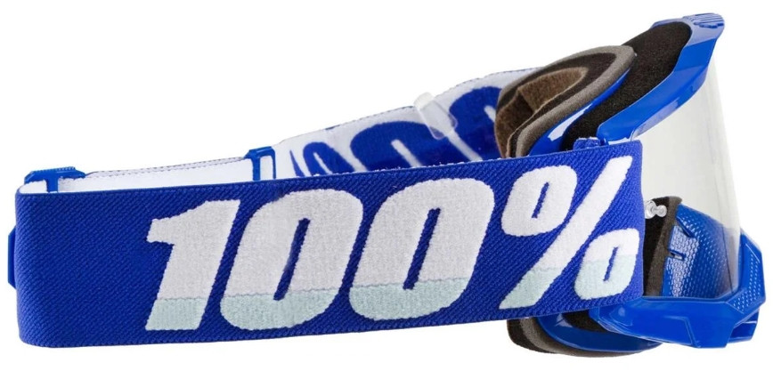 Мото очки 100% Accuri 2 OTG Goggle Blue Clear Lens (50224-101-02)