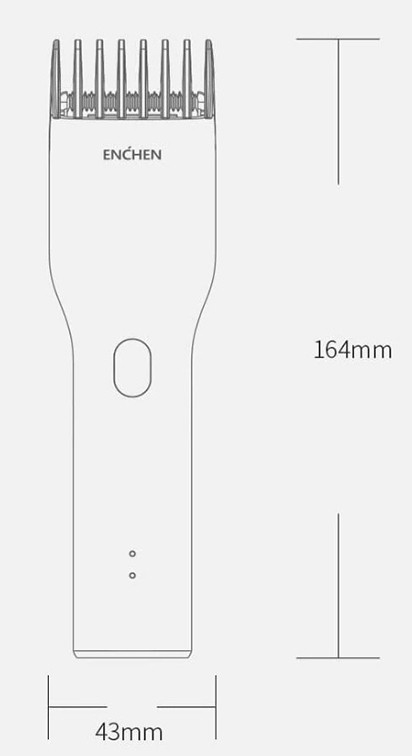 Машинка для стрижки волос Xiaomi Enchen Boost Black (BOOST-B)