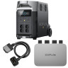 Комплект EcoFlow PowerStream – мікроінвертор 600W + зарядна станція Delta Pro (DELTAPro-EU-C20/EFPowerStreamMI-EU-600W/EFL-BKWDELTAProCable-0.5m)