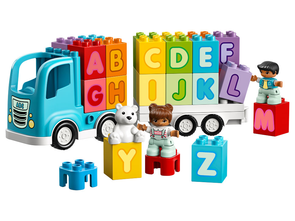 Конструктор Lego Duplo: грузовик «Алфавит» (10915)