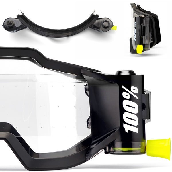 Мото очки 100% Strata Outlaw Forecast Roll-Off Clear Lens (50430-233-02)