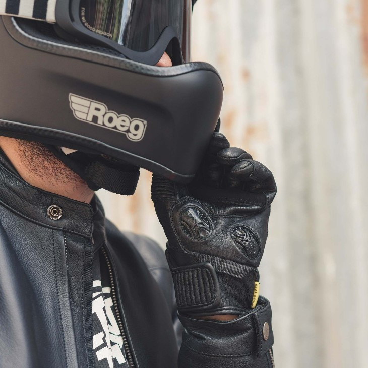 Мужские мотоперчатки Knox Hanbury Black