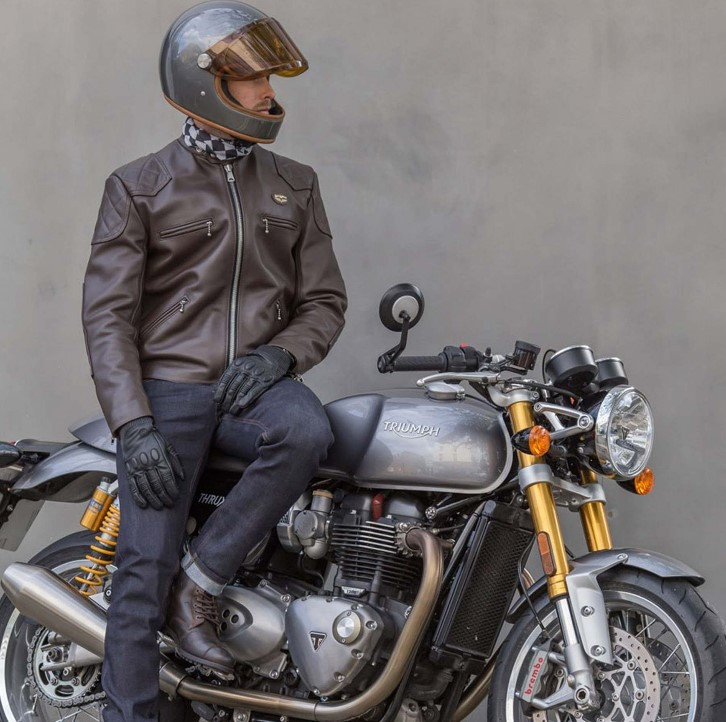 Мужские мотоперчатки Knox Hanbury Black