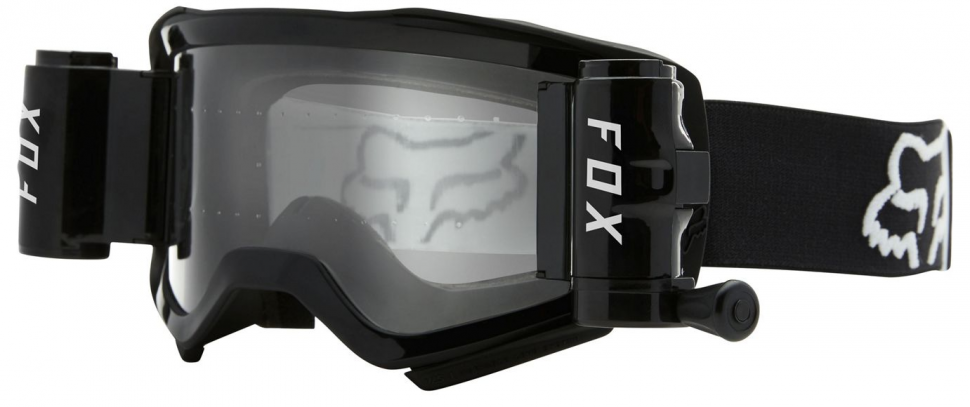 Мото очки FOX Airspace Ii Stray Roll Off Goggle Black Roll-Off (26566-001-OS)