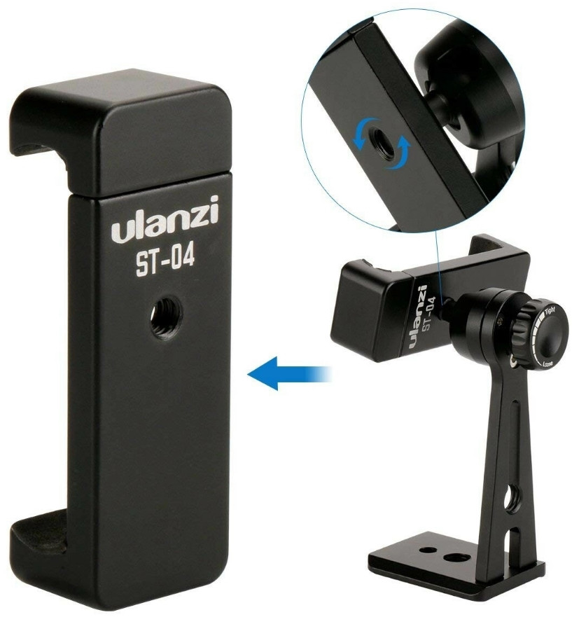 Утримувач для смартфона Ulanzi ST-04 Rotate Black