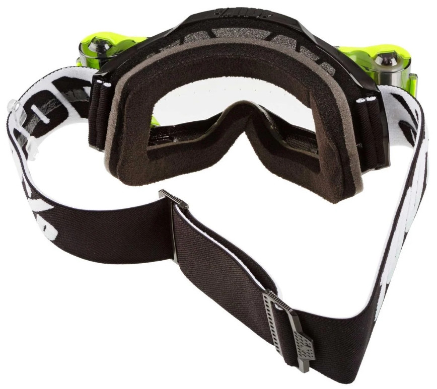 Мото очки 100% Accuri 2 Forecast Goggle Black Clear Lens Roll-Off (50221-901-01)