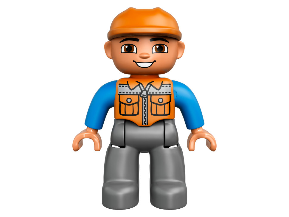 Конструктор Lego Duplo: грузовик и гусеничный экскаватор (10812)