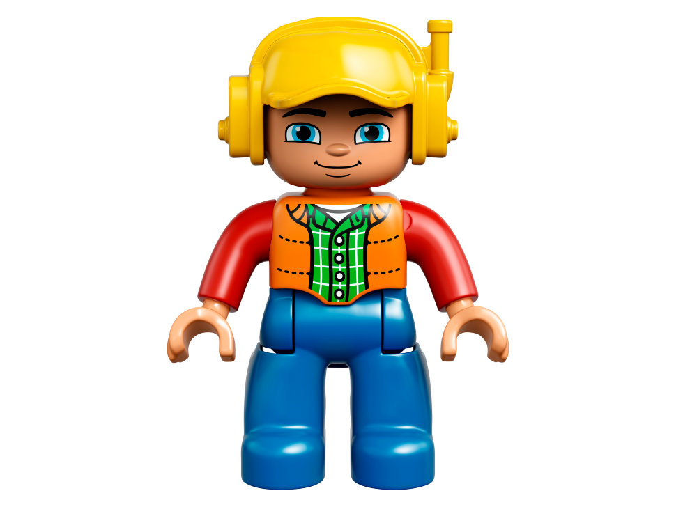 Конструктор Lego Duplo: грузовик и гусеничный экскаватор (10812)