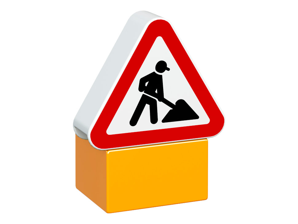 Конструктор Lego Duplo: грузовик и гусеничный экскаватор (10812)