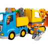 Конструктор Lego Duplo: грузовик и гусеничный экскаватор (10812)