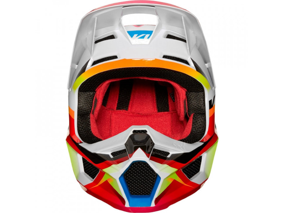 Мотошлем Fox V1 Motif Helmet Red/White