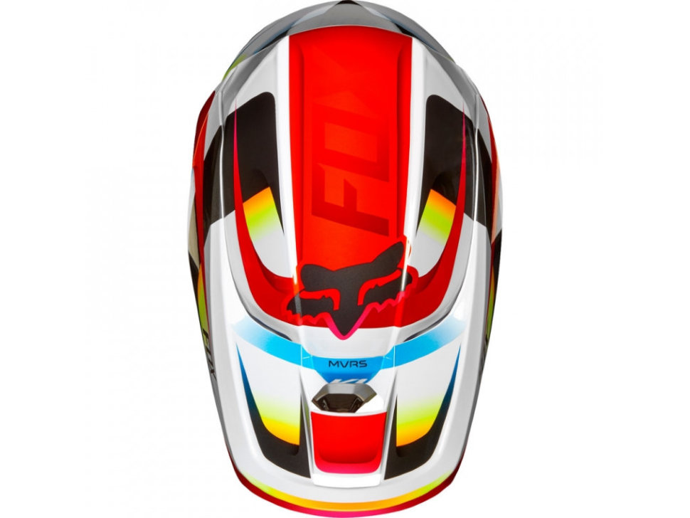 Мотошлем Fox V1 Motif Helmet Red/White