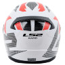 Мотошлем LS2 FF353 Rapid Grid White /Red