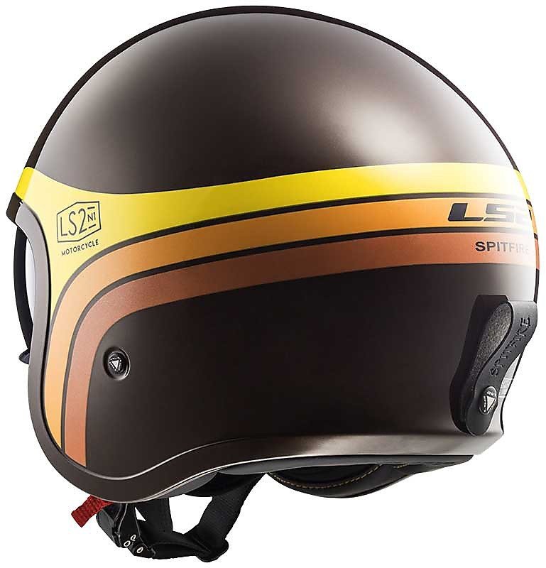 Мотошлем LS2 OF599 Spitfire Sunrise Brown