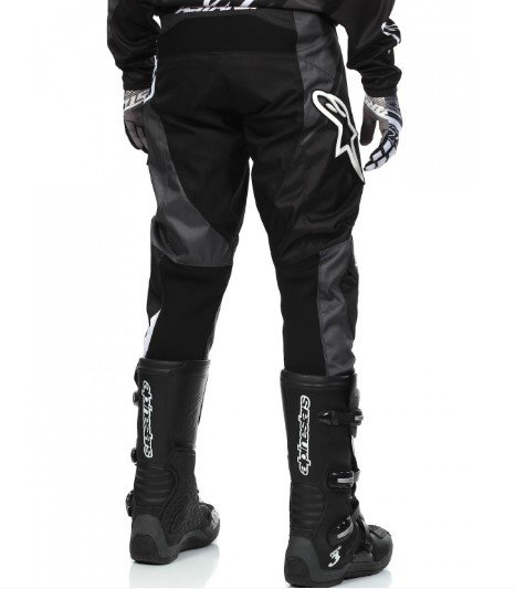 Мотоштаны Alpinestars Racer Supermatic Black/White/Grey