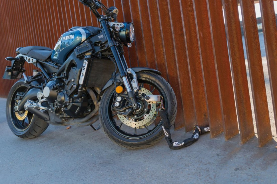 Мотозамок с сигнализацией и цепью ABUS 8008/12KS120 Granit Detecto X-Plus (766992)