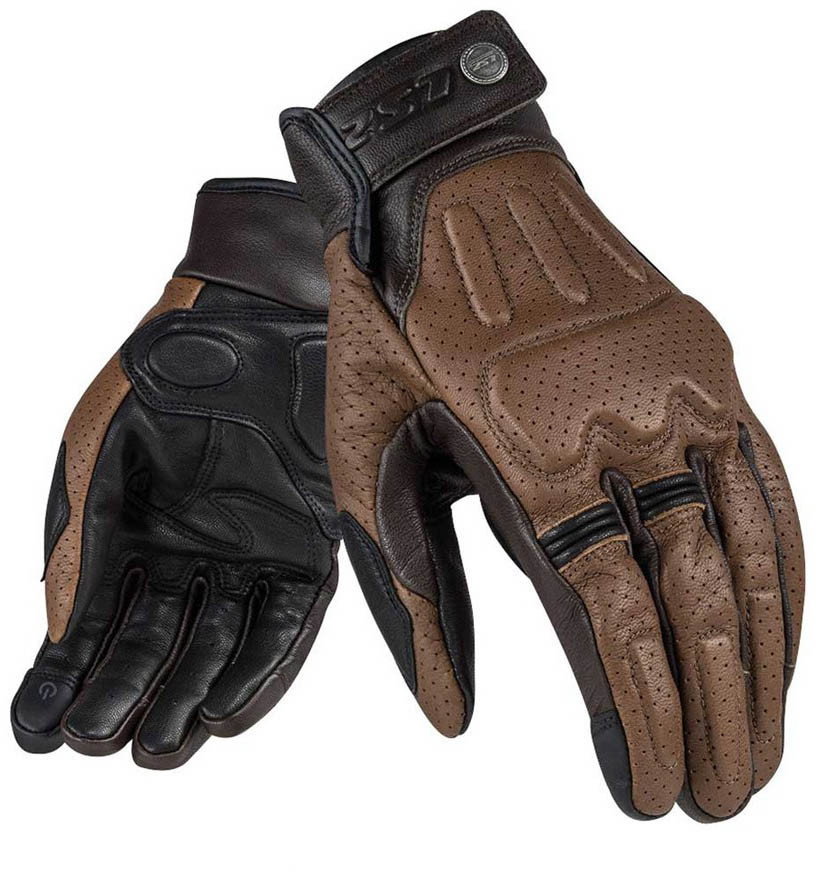 Мотоперчатки чоловічі LS2 Rust Man Gloves Brown Leather