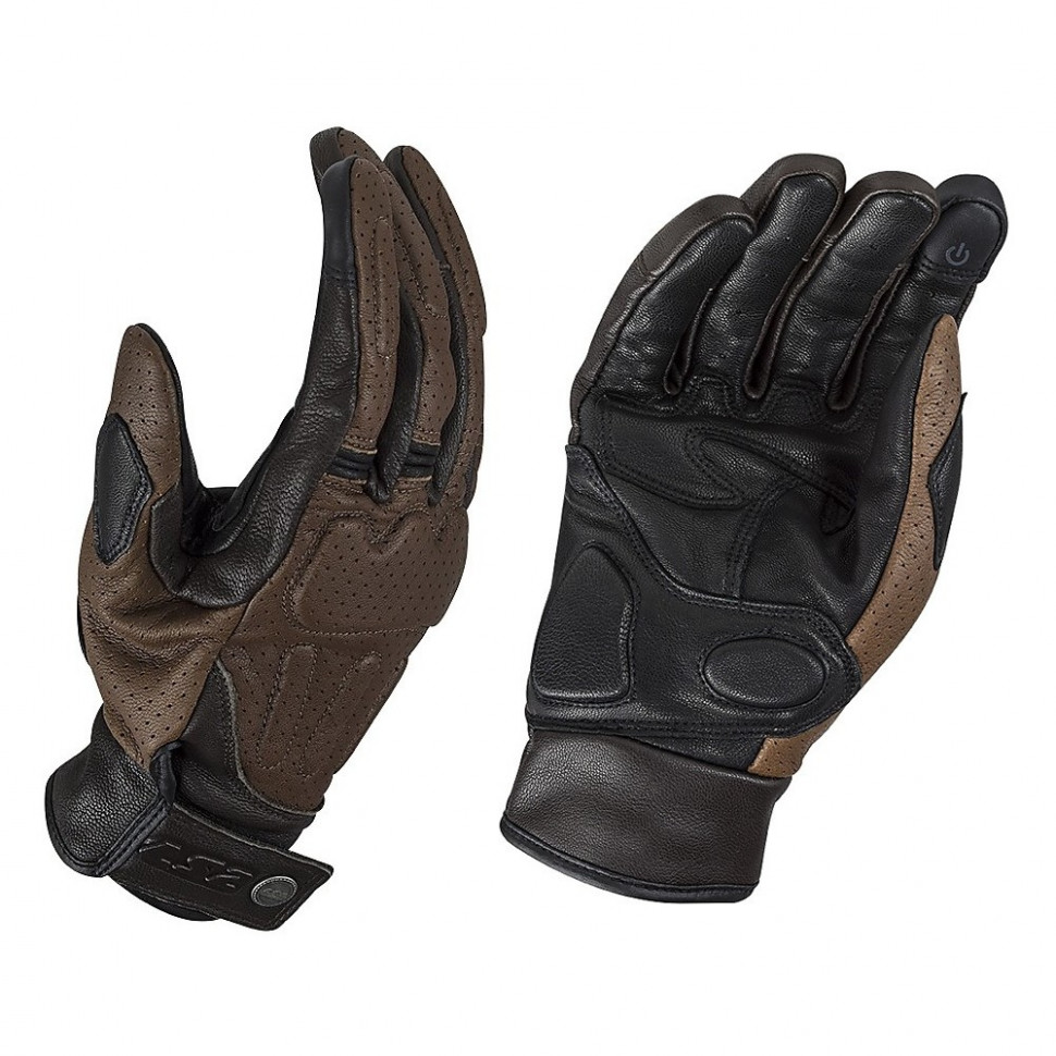 Мотоперчатки мужские LS2 Rust Man Gloves Brown Leather
