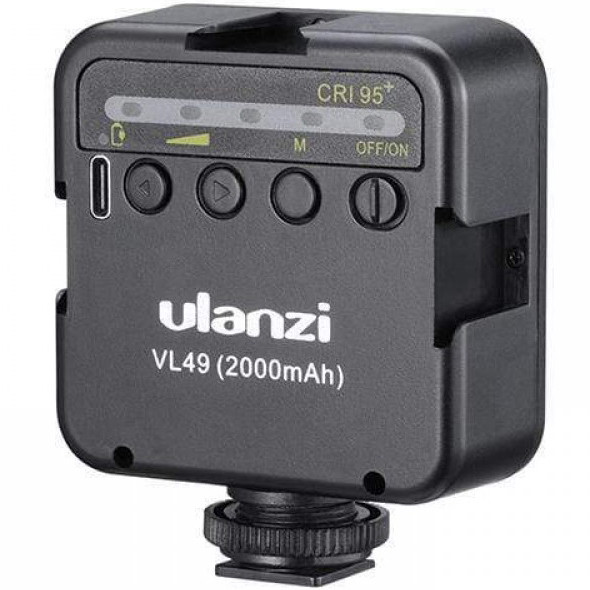 Накамерное LED-освещение Ulanzi VL49