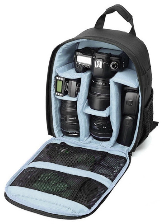 Рюкзак для фотоаппарата Indepman DCA-0066H Black/Grey